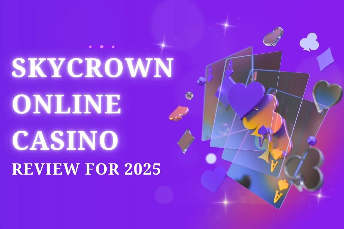 Skycrown online casino review for 2020, featuring game selection, bonuses, and user experience insights.